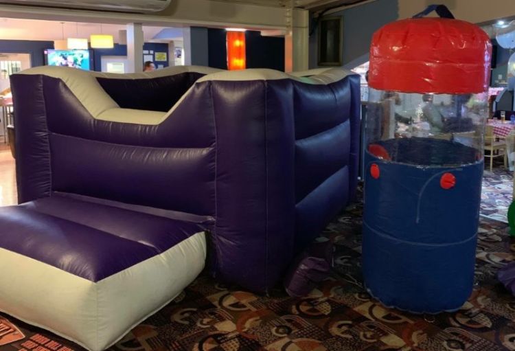 money grabber and ball pit hire packge kent, london, essex, surrey and sussex